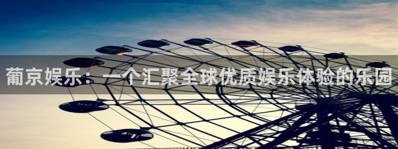 彩客网集团股票：葡京娱乐：一个汇聚全球优质娱乐体验的乐园
