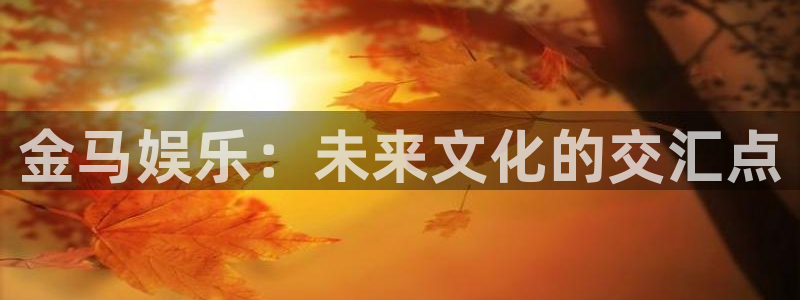 彩客网4平台注册：金马娱乐：未来文化的交汇点
