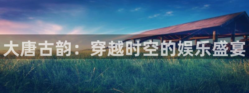 彩客网登录界面入口：大唐古韵：穿越时空的娱乐盛宴